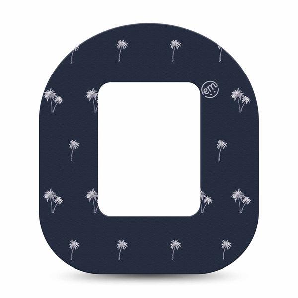 ExpressionMed Palm Trees Tandem Mobi Single Tape Small palm tree pattern Pump Plaster Design