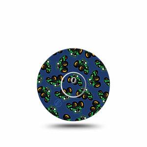 ExpressionMed Tractors Freestyle Libre 3 and Libre 3 Plus Sticker and Tape  Cute Farm Vehicle, Vinyl Sticker and Tape Pairing CGM Design