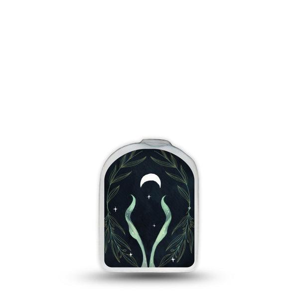 ExpressionMed Luna Moth Omnipod Surface Center Sticker Single Sticker Only Luna Moth Art Inspired, Vinyl Decoration Pump Design