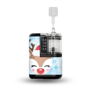 ExpressionMed Flurry the Reindeer Tandem Mobi Sticker Single Sticker Only Holiday Reindeer, Vinyl Decoration Pump Design