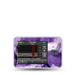 ExpressionMed Purple Storm Tandem T-Slim Sticker Single Sticker Cloudy Purples Vinyl Decoration Pump Design