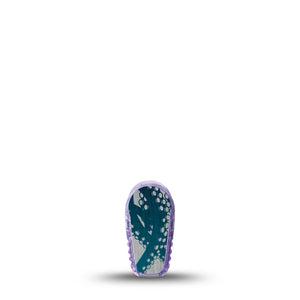 ExpressionMed Tentacles Dexcom G6 Sticker, Single Sticker Only Nautical Navy Teal, Vinyl Decoration Continuous Glucose Monitor Design