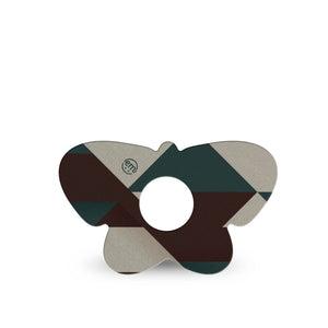 ExpressionMed Timberline  Freestyle Libre 3 and Libre 3 Plus Butterfly, Single Tape Triangle art Waterproof Adhesive Tape for CGM