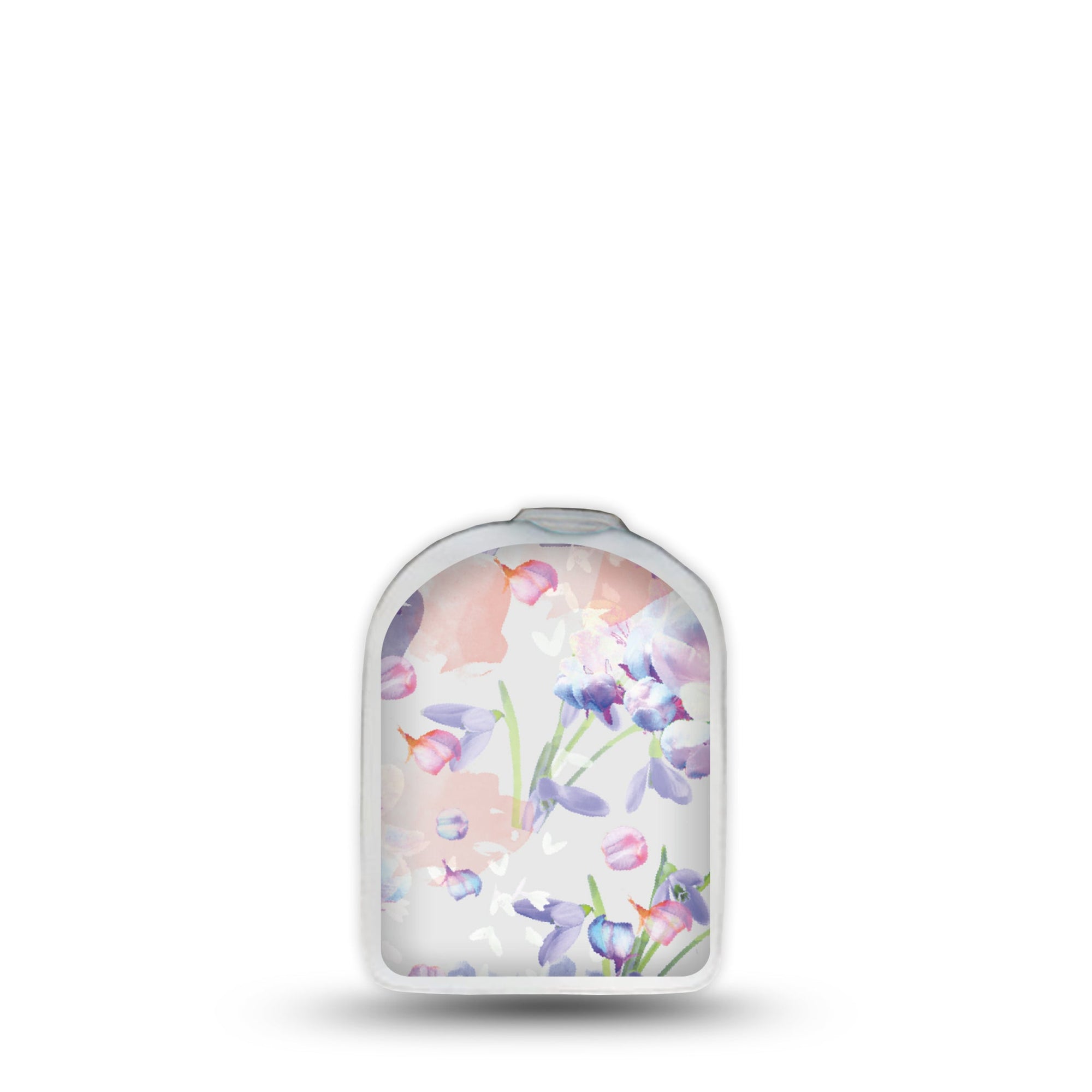 ExpressionMed Dreamy Blooms Omnipod Surface Center Sticker Single Sticker Ethereal Flowers Vinyl Decoration Pump Design