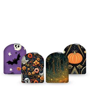 ExpressionMed Halloween Forest Omnipod Sticker, Pod Full Wrap Sticker autumn ghost aesthetic Decorative Adhesive Tape For Pump