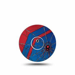 ExpressionMed Spider Man Freestyle Libre 3 and Libre 3 Plus Sticker and Tape  Classic Spiderman Pattern, Vinyl Sticker and Tape Pairing CGM Design