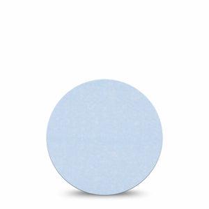 ExpressionMed Light Wash Jeans Freestyle Libre and Libre 2 Plus Overpatch, Abbott Lingo, Single Tape Pantone Color, Fixing Ring Patch CGM Design