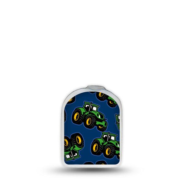 ExpressionMed Tractors Omnipod Surface Center Sticker, Single Sticker Only Agriculture Tractor, Vinyl Decoration Pump Design