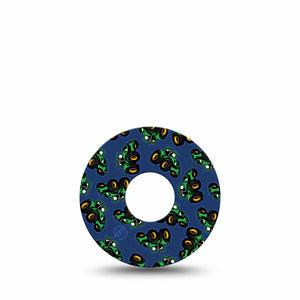 ExpressionMed Tractors Freestyle Libre 3 and Libre 3 Plus Tape, Single Tape Tractor Truck, Adhesive Tape Continuous Glucose Monitor Design