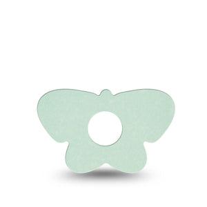 ExpressionMed Mint Green Freestyle Libre 3 and Libre 3 Plus Butterfly Shape Tape, Single Tape Pantone Color Inspired, Overlay Patch CGM Design