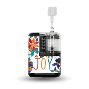 ExpressionMed Joyful Wreath Tandem Mobi Sticker Single Sticker Only Happy Wreath, Vinyl Decoration Pump Design