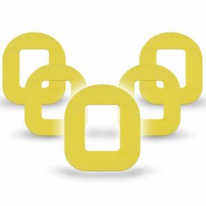 ExpressionMed Butter Yellow Tandem Mobi Tape, 5-Pack Tape Toned Down Yellow Tone, Adhesive Tape CGM Design