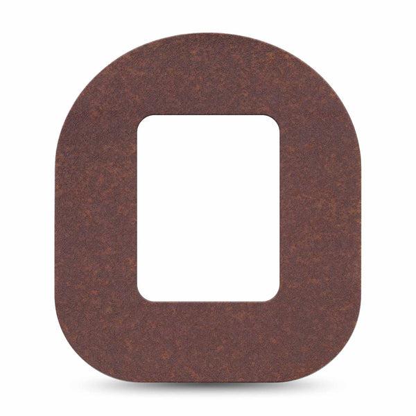 ExpressionMed Chocolate Tandem Mobi Tape Single Tape Brown skin tone pump Plaster Design