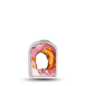 ExpressionMed Donut Sprinkles Omnipod Surface Center Sticker Single Sticker Yummy Dessert Vinyl Decoration Pump Design