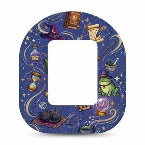 ExpressionMed Wizarding World Tandem Mobi, Single Tape whimsical magic print Best Covers For Insulin Pump