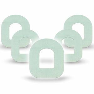 ExpressionMed Mint Green Omnipod Tape, 5-Pack Tape Bright Green Color, Adhesive Patch Pump Design