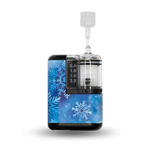 ExpressionMed Falling Snow Tandem Mobi Sticker, Single Sticker Only Snow Crystals, Vinyl Decoration CGM Design