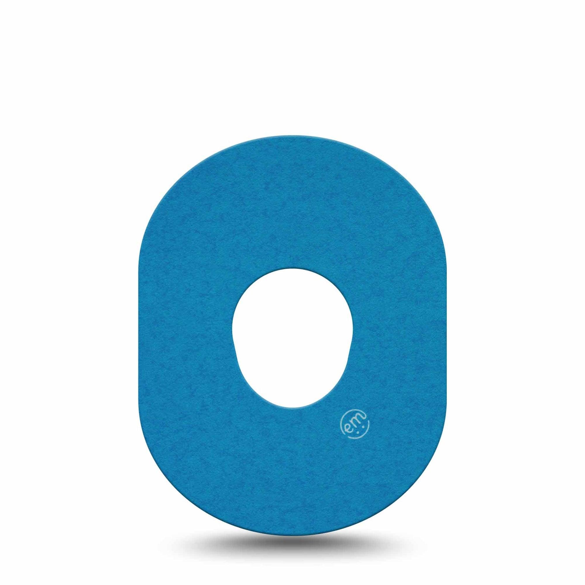 ExpressionMed Teal Dexcom G7 Tape, Dexcom Stelo Glucose Biosensor System, Single Tape Basic Color, Overlay Tape CGM Design