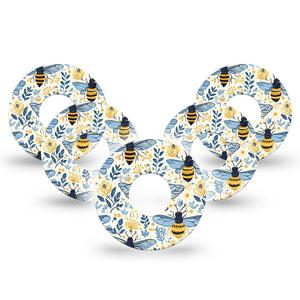 ExpressionMed Busy Bees Infusion Set, 10-Pack Pretty bees Accessories For Pump