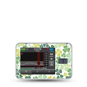 ExpressionMed Clover Pile Tandem T-Slim Sticker Single Sticker Only Pastel Colored Shamrock, Vinyl Decoration Pump Design