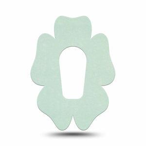 ExpressionMed Mint Green Dexcom G6 Flower Shape Tape, Single Tape Pantone Color Inspired, Adhesive Patch Continuous Glucose Monitor Design