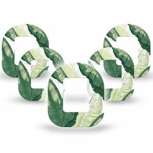 ExpressionMed Palm Leaf Tandem Mobi, 5-Pack Shady and sunny leaves Decorative Patch For Pump