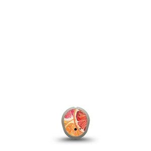 ExpressionMed Oranges Dexcom G7 and Dexcom Stelo Glucose Biosensor System Sticker, Single Sticker Blood orange slices Decorative Patch for Continuous Glucose Monitor