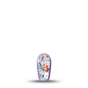 ExpressionMed Petal Breeze Dexcom G6 Sticker, Single Sticker Light color flowers Decorative Adhesive Tape for CGM