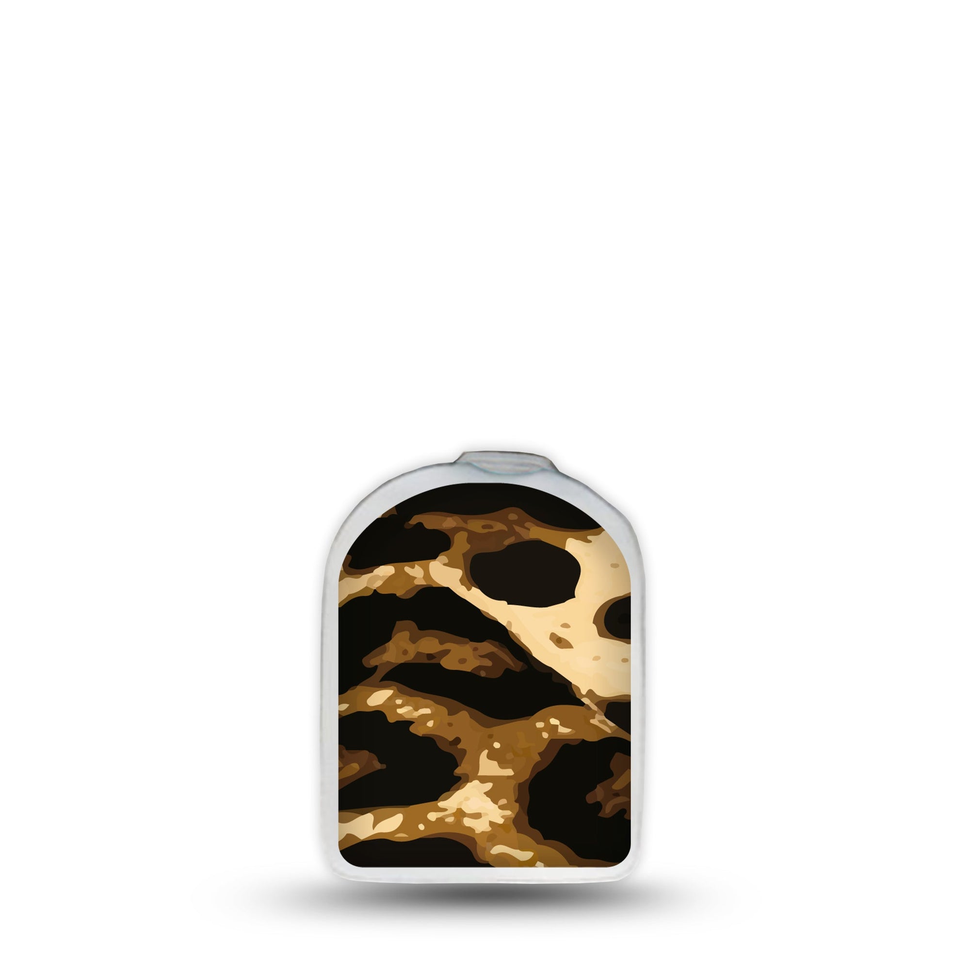 ExpressionMed Leopard Omnipod Surface Center Sticker Single Sticker Safari Animal Vinyl Decoration Pump Design