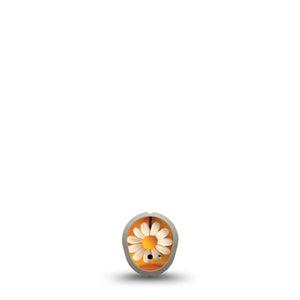 ExpressionMed Daisy Duckling Dexcom G7 and Dexcom Stelo Glucose Biosensor System Sticker, Single Sticker Duck and floral Decorative Patch for Continuous Glucose Monitor