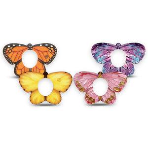 ExpressionMed Butterfly Hues Dexcom G7 and Dexcom Stelo Glucose Biosensor System Butterfly, 4-Pack Tape butterfly garden art Accessories for CGM