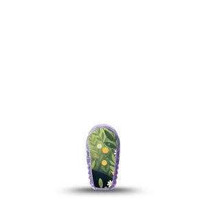 ExpressionMed Jungle Cat Dexcom G6 Sticker, Single Sticker Black cat green grasses Decorative Adhesive Tape for CGM