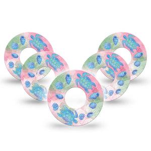 ExpressionMed Turtley One-derful Infusion Set, 10-Pack Pink hibiscus blue turtles Accessories For Pump