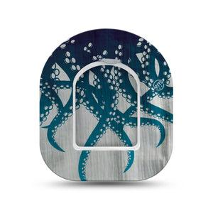 ExpressionMed Tentacles Omnipod Mini Tape, Single Tape and Single Sticker Octopus Tentacle, Adhesive Tape Pump Design