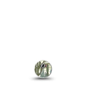 ExpressionMed Cactus Freestyle Libre 3 and Libre 3 Plus Sticker Single Sticker Only Succulent Garden Plants, Decorative Decal CGM Design