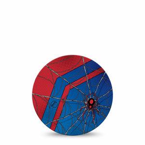 ExpressionMed Spider Man Dexcom G7 Overpatch, Dexcom Stelo Glucose Biosensor System, Single Tape Classic Spiderman Pattern, Overlay Tape CGM Design