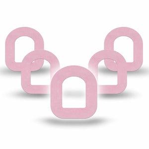 ExpressionMed Baby Pink Omnipod Mini Tape, 5-Pack Tape Solid Baby Pink, Adhesive Tape Pump Design