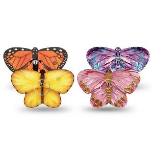 ExpressionMed Butterfly Hues Freestyle Libre 3 and Libre 3 Plus, tape and sticker  monarch butterfly pattern Fixing Ring Tape for Continuous Glucose Monitor