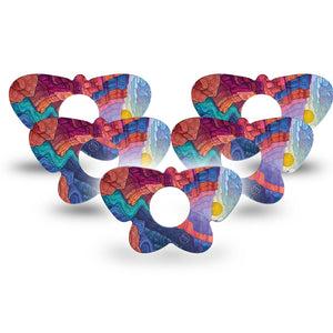 ExpressionMed Grand Canyon Infusion Butterfly, 10-Pack canyon desert pattern Fixing Ring Tape For Pump