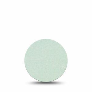 ExpressionMed Mint Green Freestyle Libre 3 and Libre 3 Plus Overpatch, Single Tape Plain Mint Green, Adhesive Patch CGM Design