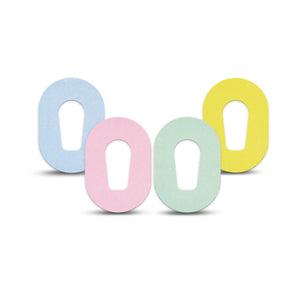 ExpressionMed Solids Variety Pack Dexcom G6 Mini Tape, 4-Pack Tape Variety, Pantone Inspired Collection, Adhesive Tape CGM Design