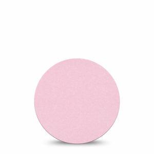 ExpressionMed Baby Pink Freestyle Libre and Libre 2 Plus Overpatch, Abbott Lingo, Single Tape Solid Baby Pink, Fixing Ring Patch CGM Design