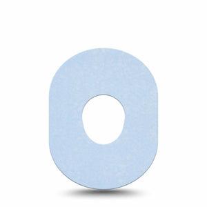 ExpressionMed Light Wash Jeans Dexcom G7 Tape, Dexcom Stelo Glucose Biosensor System, Single Tape Basic Light Blue, Overlay Tape CGM Design