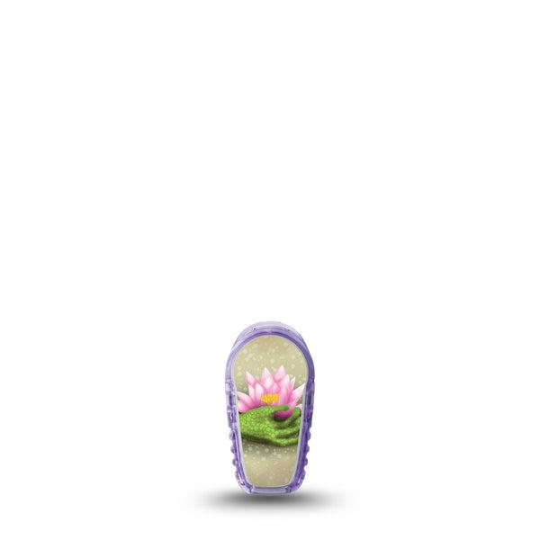 ExpressionMed Froggy Dexcom G6 Sticker, Single Sticker Only Green Frog, Vinyl Decoration Continuous Glucose Monitor Design
