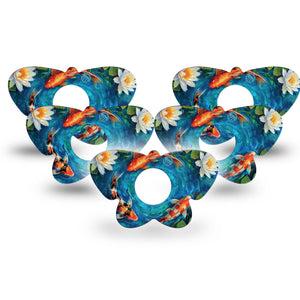 ExpressionMed Koi Pond Infusion Butterfly, 10-Pack koi garden pond Fixing Ring Tape For Pump