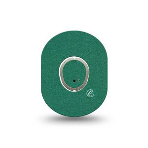 ExpressionMed Forest Green Dexcom G7 Mini Tape, Dexcom Stelo Glucose Biosensor System, Single Tape and Single Sticker Basic Color, Patch Continuous Glucose Monitor Design