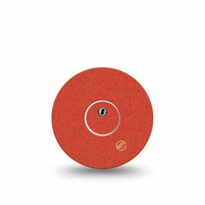 ExpressionMed Cherry Red Freestyle Libre 3 and Libre 3 Plus Tape, Single Tape and Single Sticker Pantone 485U, Adhesive Tape Continuous Glucose Monitor Design
