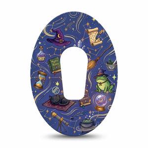 ExpressionMed Wizarding World Dexcom G6, Single Tape Harry Potter wizard tools Fixing Ring Tape for Continuous Glucose Monitor