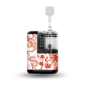 ExpressionMed Lava Coil Floral Tandem Mobi Sticker Single Sticker Only Lava Blooms, Vinyl Decoration CGM Design