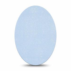 ExpressionMed Light Wash Jeans Medtronic Guardian Enlite Universal Oval, Single Tape Basic Color, Plaster CGM Design